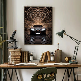 Futuristic Elegance Poster