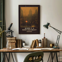 Warm and Bright Underground Poster PosterGoat