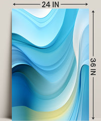 Oceanic Waves Poster