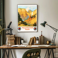 Yellowstone Park Northern Pacific Poster