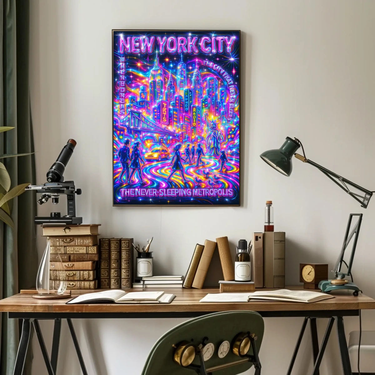 New York City The Never-Sleeping Poster