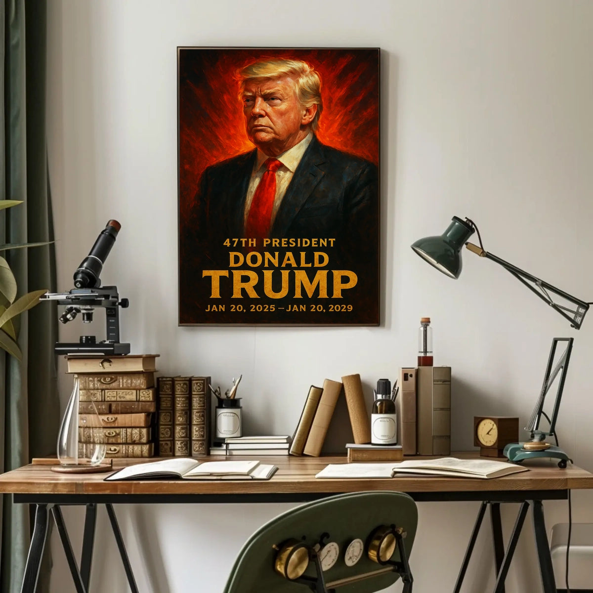 Trump Guardian Republic Pop Art Patriotic Poster