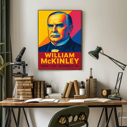 William McKinley Presidential Portrait Poster
