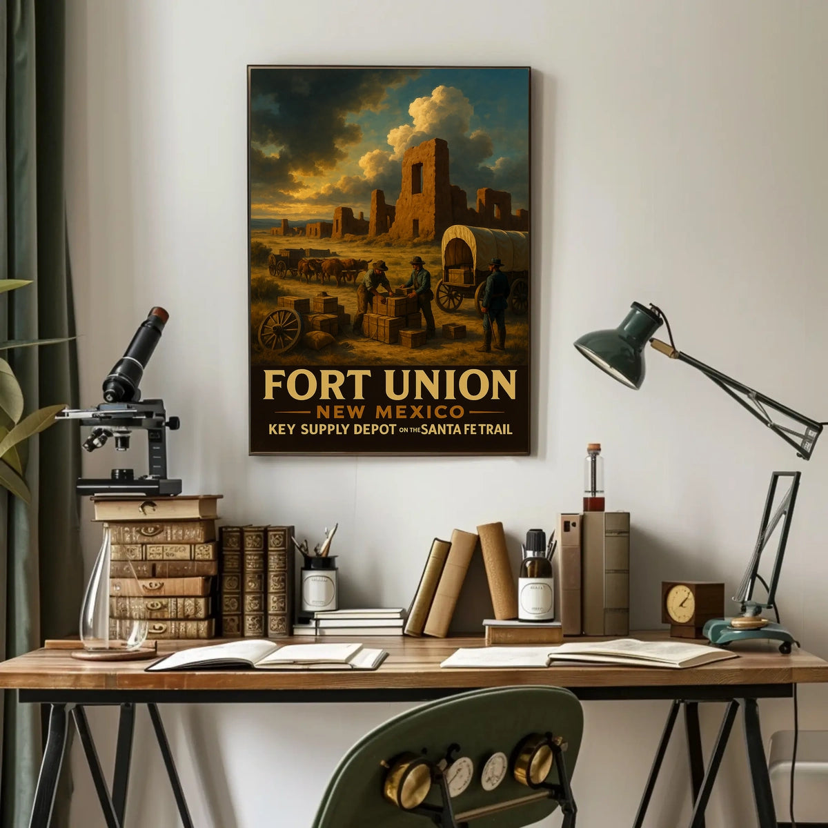 Fort Union New Mexico Poster
