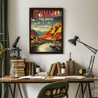 Germany The Rhine Poster