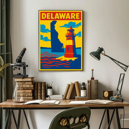 Delaware Lighthouse Poster