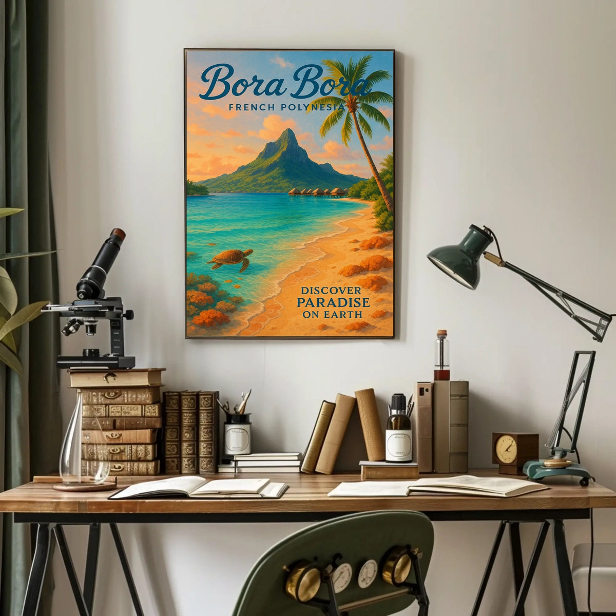 Bora Bora Discover Paradise Poster