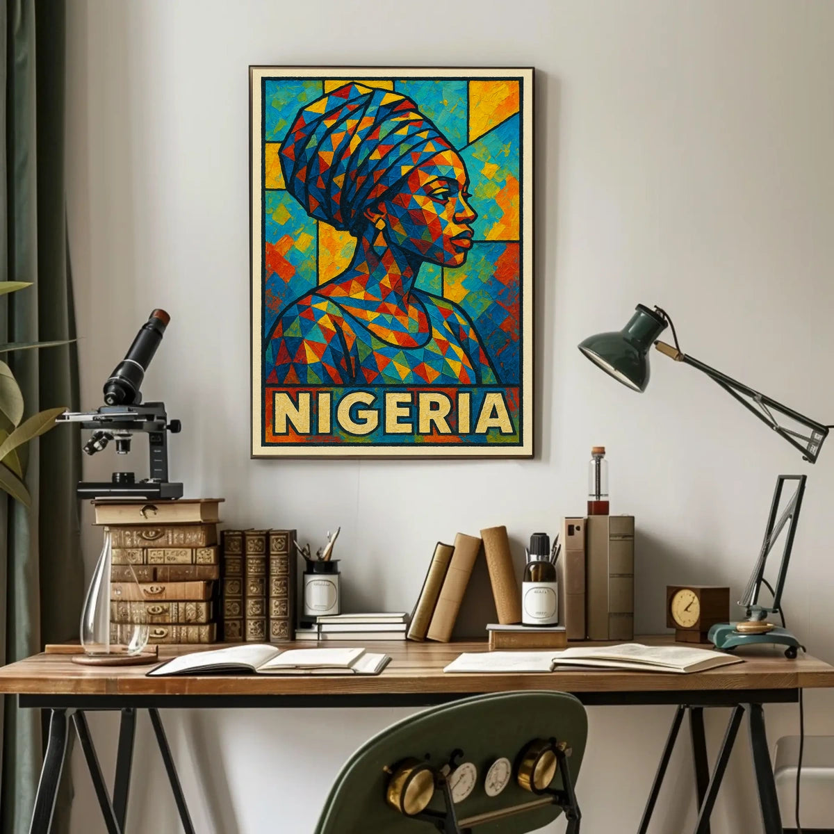 Vibrant Nigeria Poster