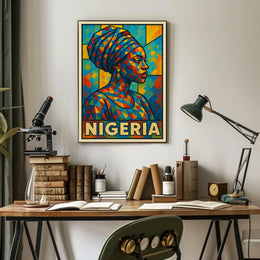 Vibrant Nigeria Poster