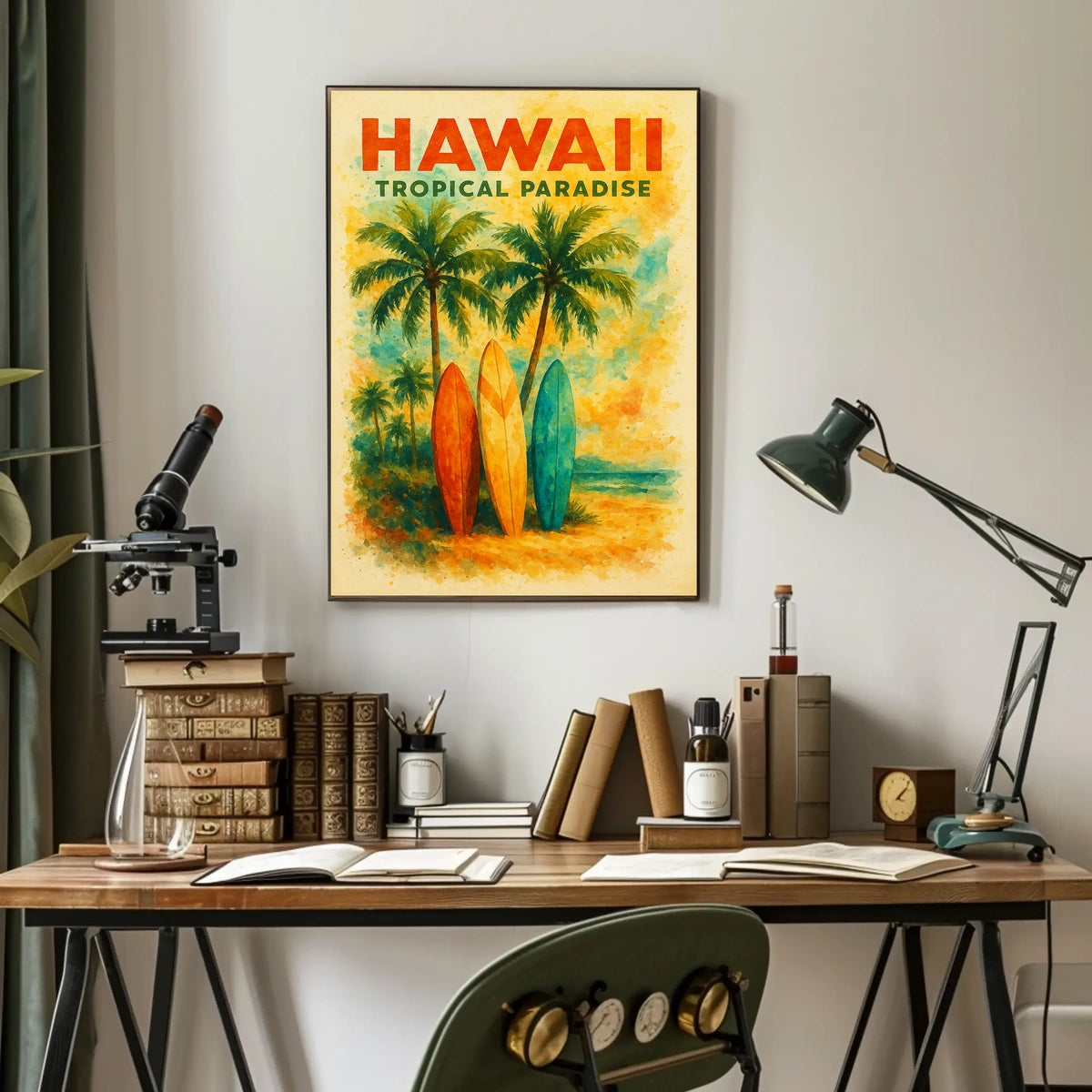 Hawaii Tropical Paradise Poster