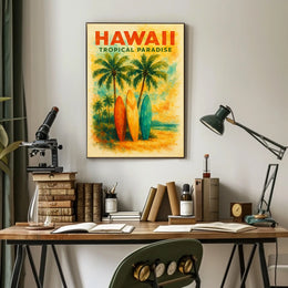 Hawaii Tropical Paradise Poster