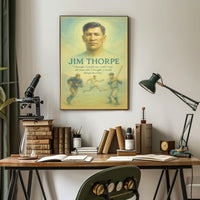 The Timeless Spirit of Jim Thorpe Poster