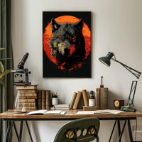 The Fierce Wolf Poster