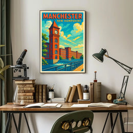 Manchester, New Hampshire Poster