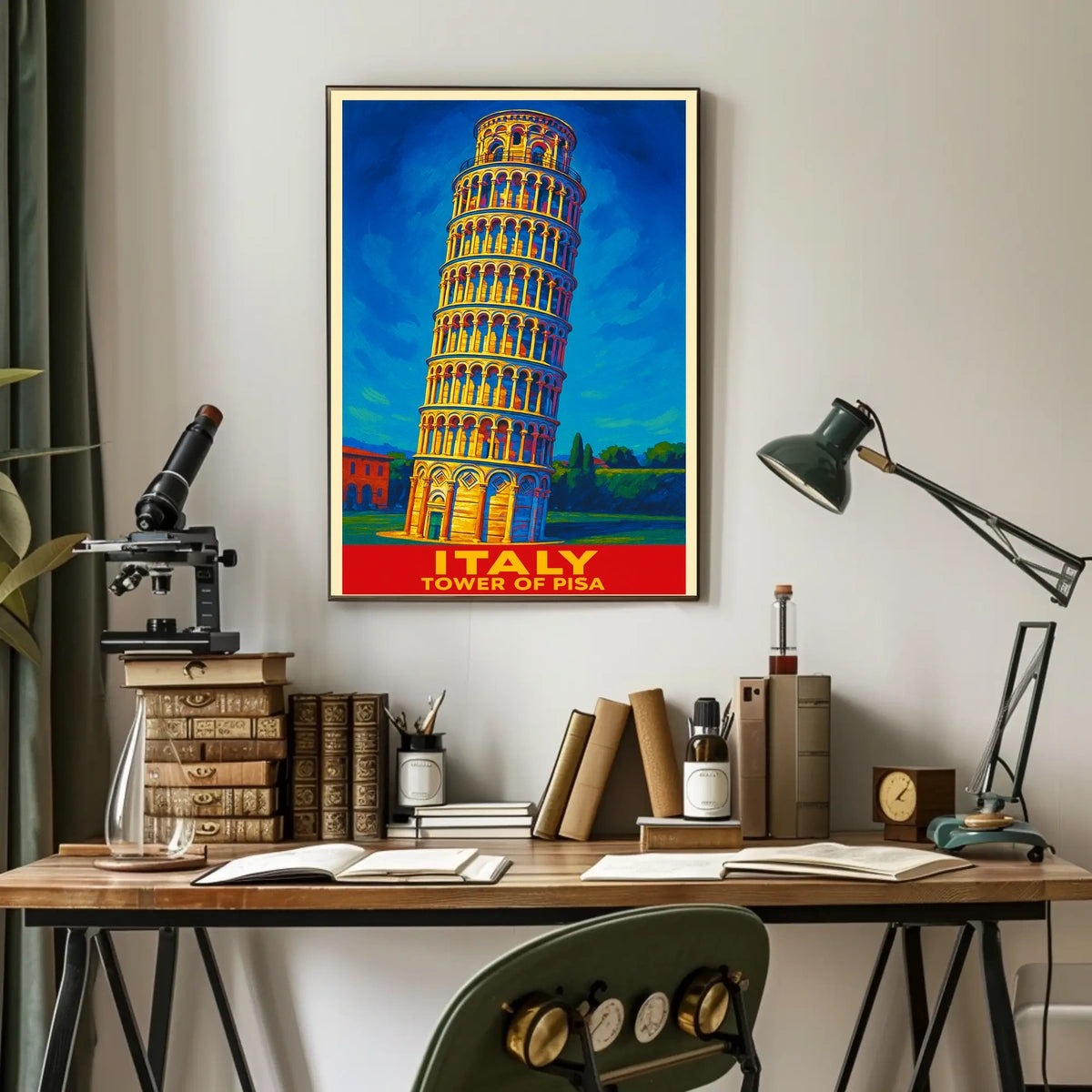 Italy Tower Of Pisa Poster