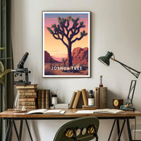 Joshua Tree National Park Scenic Poster Print
