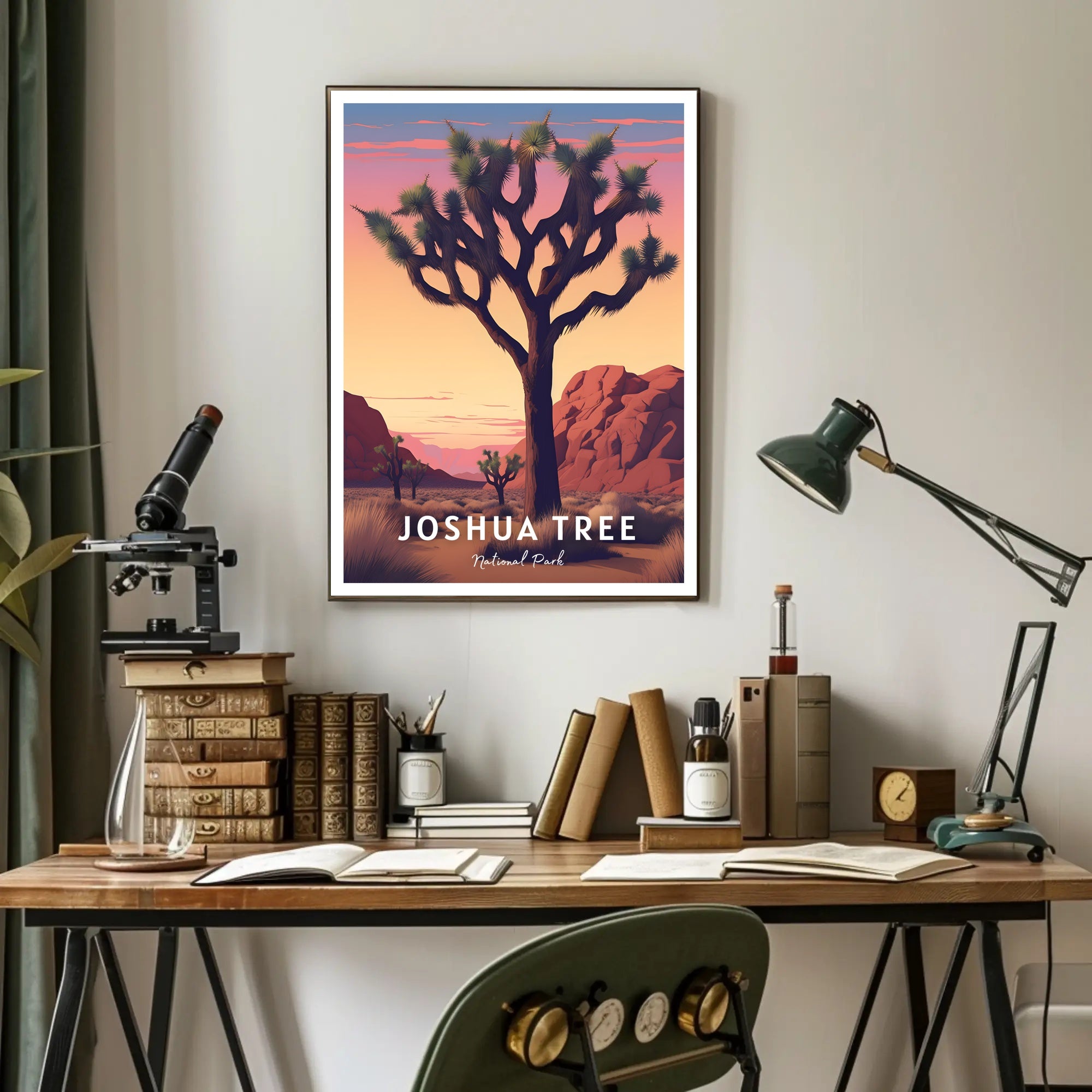 Joshua Tree National Park Scenic Poster Print