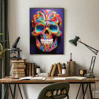 Day of the Dead Cultural Heritage Poster Wall Art