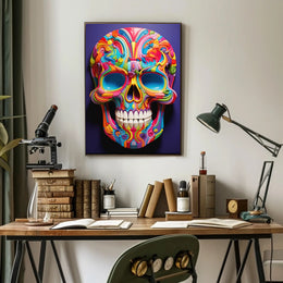 Day of the Dead Cultural Heritage Poster Wall Art