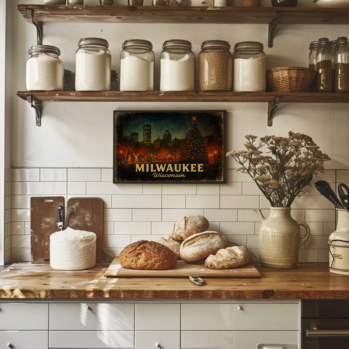 Milwaukee Winter Wonderland Poster