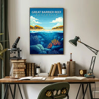 Great Barrier Reef Australia Poster