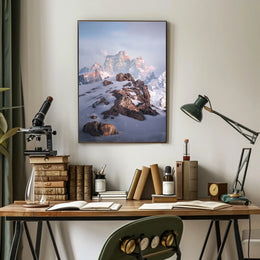 Majestic Mountain Peaks Poster