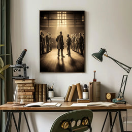 Confrontation in the Ring Poster