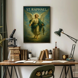 St. Raphael The Healer Of Heaven Poster