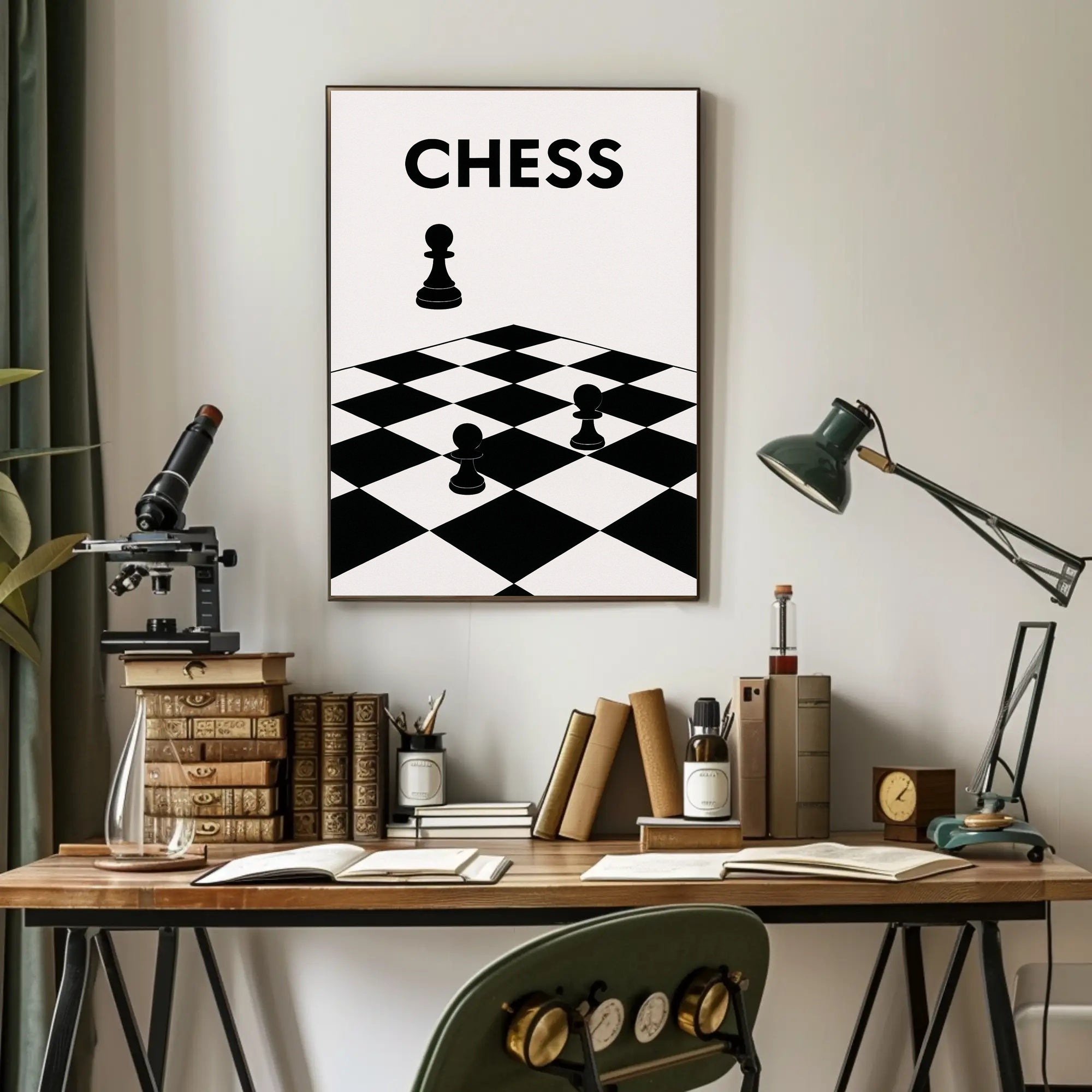 Chess Strategy Poster PosterGoat