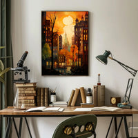 Autumn In The City Poster