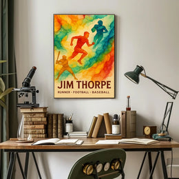Jim Thorpe Multisport Legend Poster