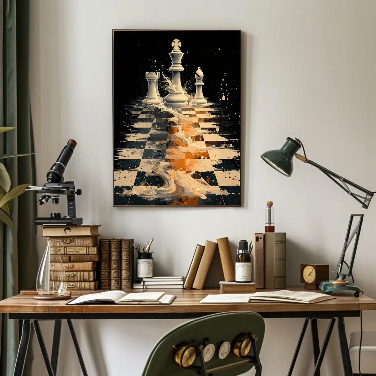 Chessboard Dynamics Poster