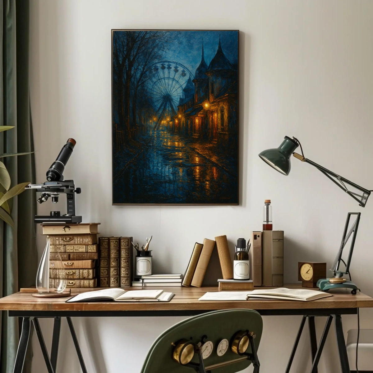 Enchanted Evening at the Fair Poster