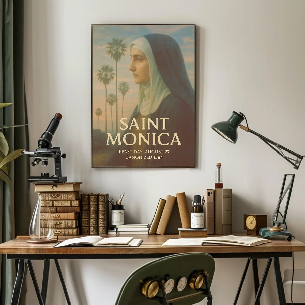 Saint Monica Poster