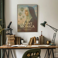Saint Monica Poster