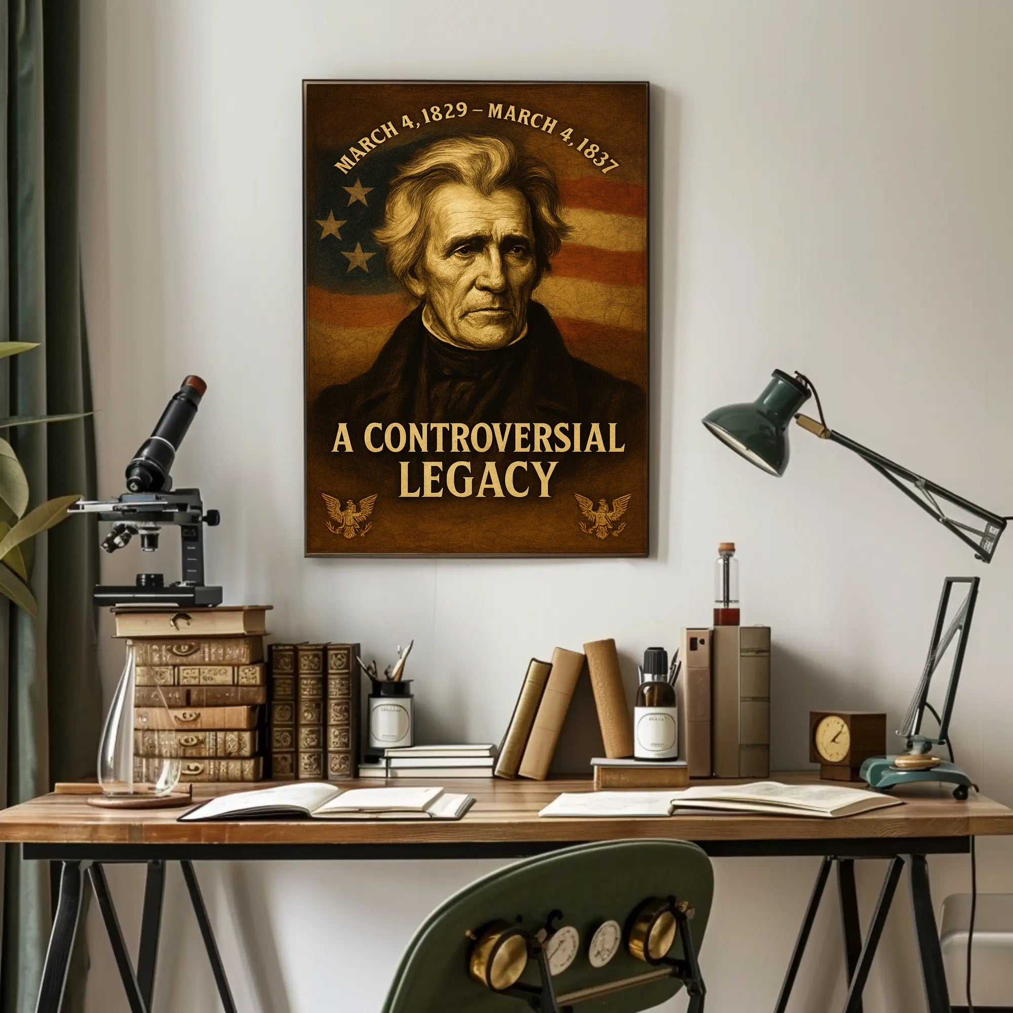 Andrew Jackson 7th President Poster