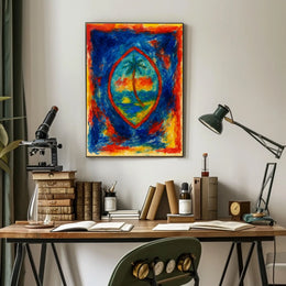 Vibrant Tropical Escape Poster