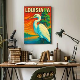 Louisiana Wildlife Poster