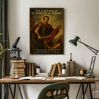 The Courage of St. Martin of Tours Poster