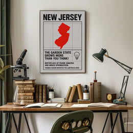 New Jersey Heritage Art Cultural or Heritage Poster