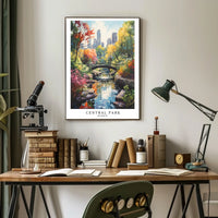 Central Park Serenity Poster