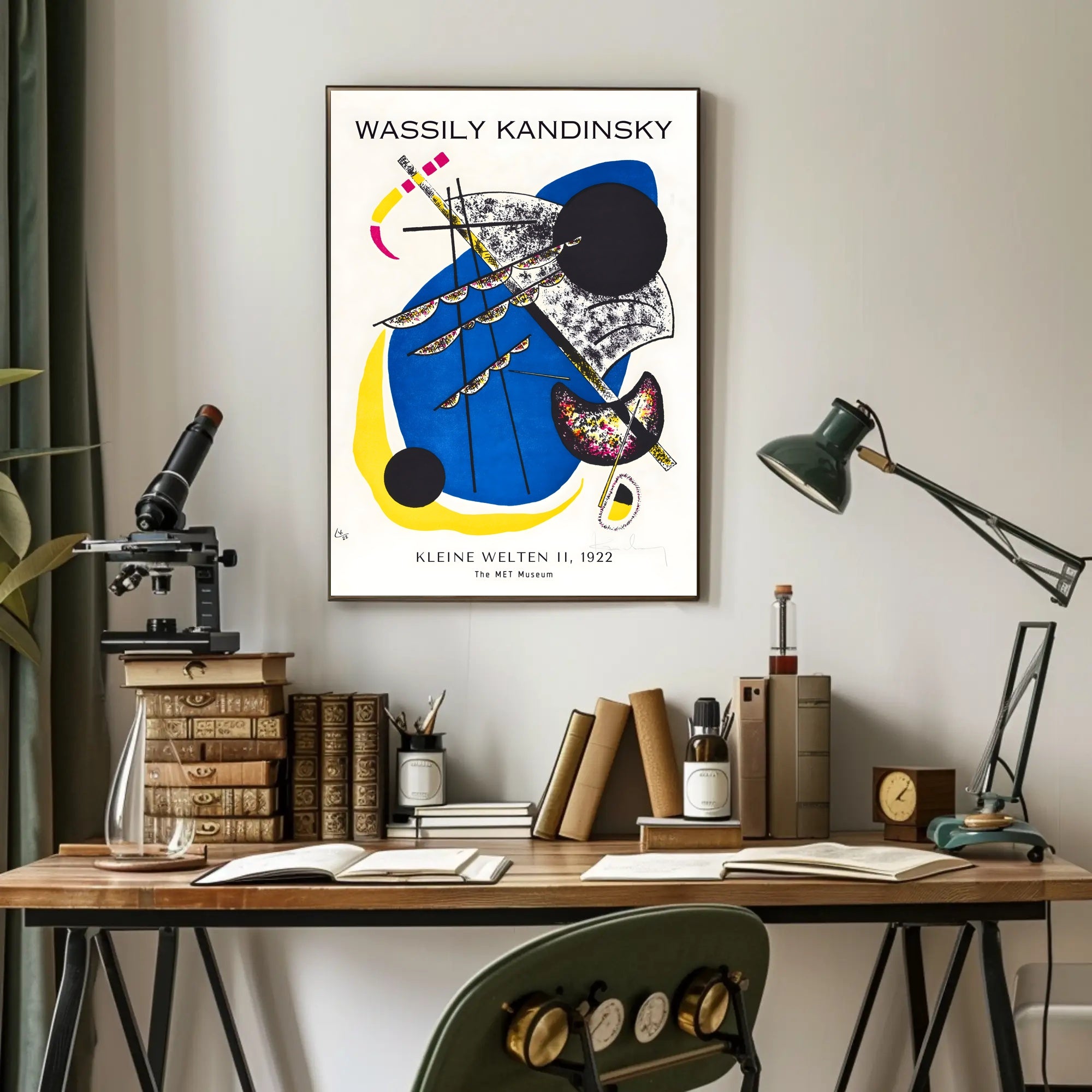 Wassily Kandinsky Kleine Welten II Poster