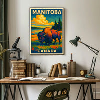 Manitoba Wilderness Poster