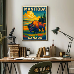 Manitoba Wilderness Poster