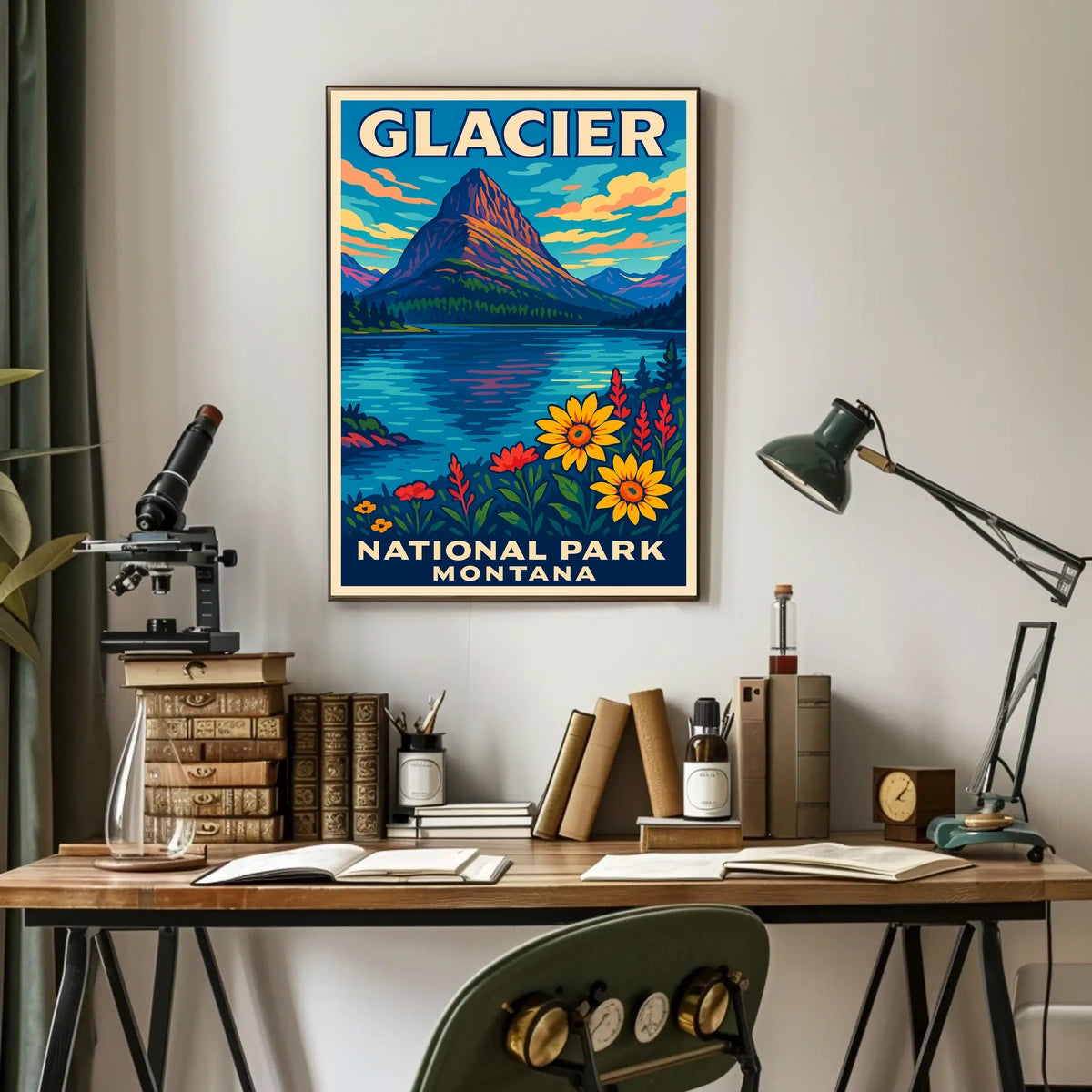 Glacier National Park Montana Poster