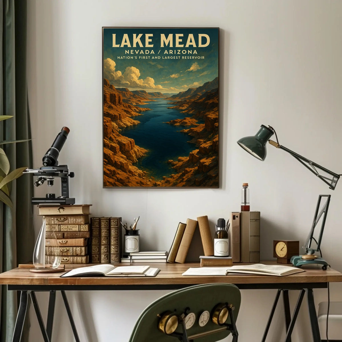 Lake Mead NationS First And Largest Poster