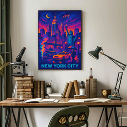 New York City Skyline Poster