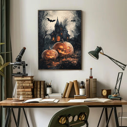 Haunted Halloween Night Poster