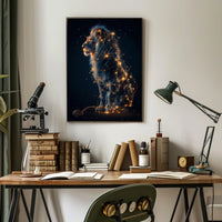 Celestial Lion Poster