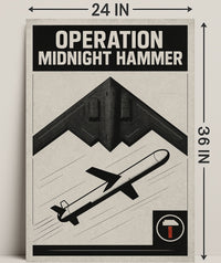 Operation Midnight Hammer Wall Art Print PosterGoat